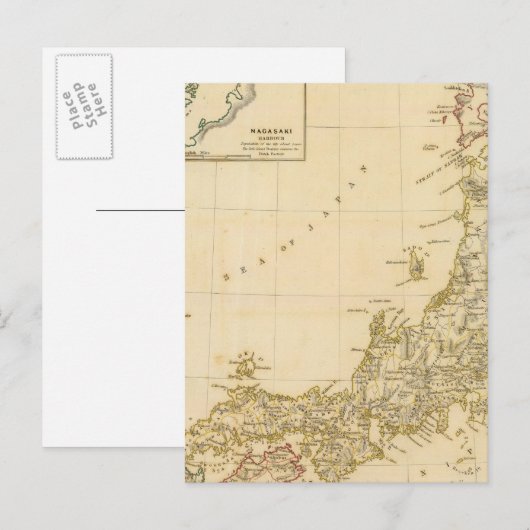 日本、長崎 ポストカード (正面/裏面)