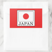 日本 長方形シール (バッグ)