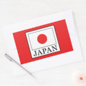 日本 長方形シール (封筒)
