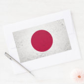 日本 長方形シール (封筒)