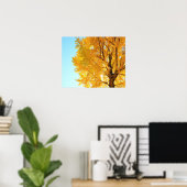 日本，長野県銀杏 ポスター (ホームオフィス)