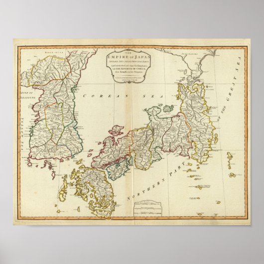 日本、韓国 ポスター (正面)