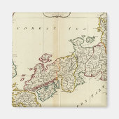 日本、韓国 マグネット (正面)