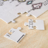 日本| 1769年の旧式な地図 ジグソーパズル (側面)