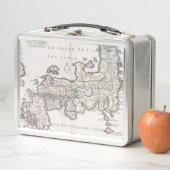 日本| 1769年の旧式な地図 メタルランチボックス (インサイチュ)
