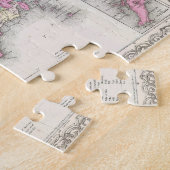 日本(1855年)のヴィンテージの地図 ジグソーパズル (側面)