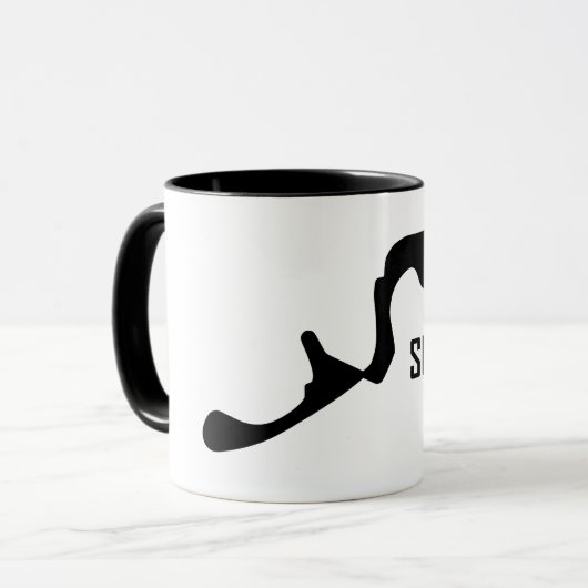 日本F1回路 マグカップ (正面左)