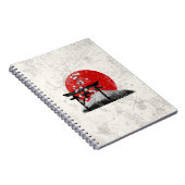 日本ID153の国旗と記号 ノートブック (右側)