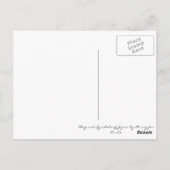 日本ID153の国旗と記号 ポストカード (裏面)