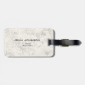 日本ID153の国旗と記号 ラゲッジタグ (裏面横)