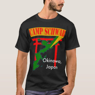 日本Tシャツ沖縄県名護市キャンプシュワブ Tシャツ