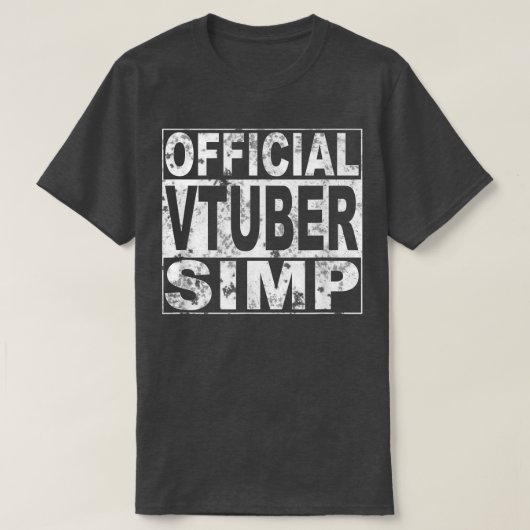 日本VTuber日本SIMPアニメマンガ Tシャツ (デザイン正面)
