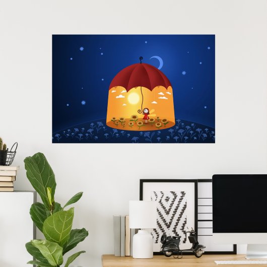 日来 ポスター (ホームオフィス)