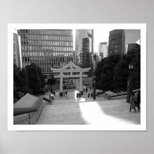 日枝神社：東京都赤坂 ポスター (正面)