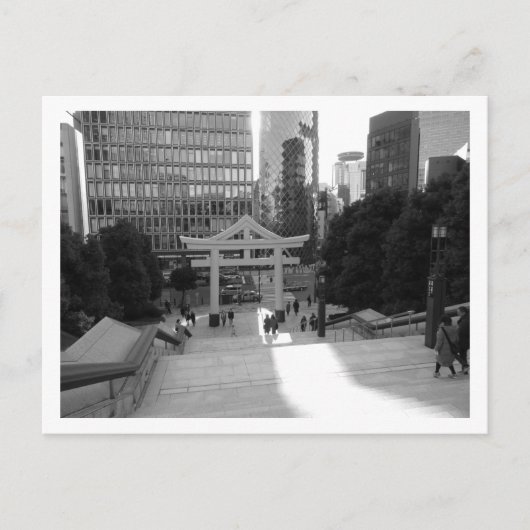 日枝神社：東京都赤坂 ポストカード (正面)