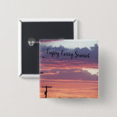 日楽しむの入り 缶バッジ (正面&裏面)