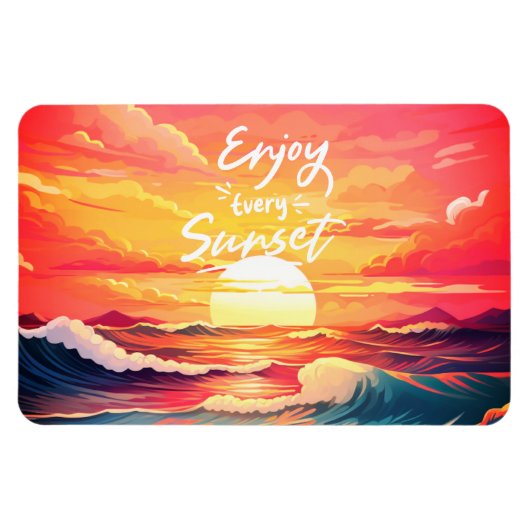 日楽しむ入り毎海磁石 マグネット (横)