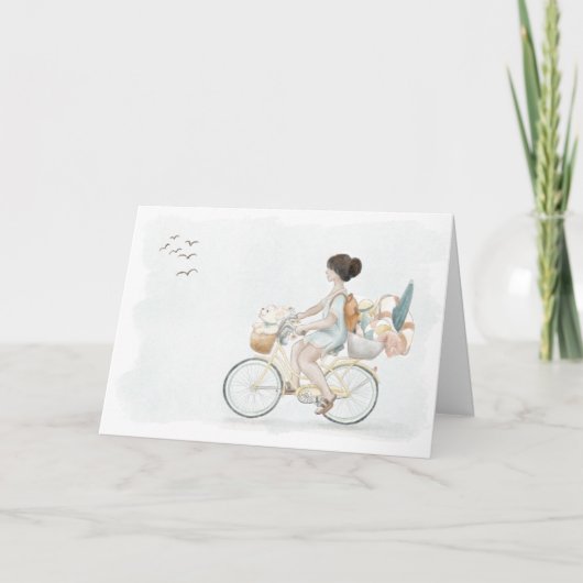 日楽しむ折グリーティングカード カード (正面)