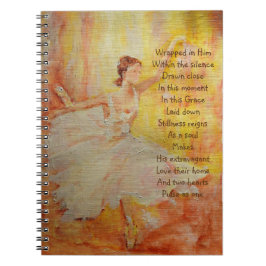 日次祈りの言葉仕訳帳 |贅沢な優雅さ| ノートブック