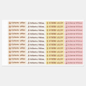 日気に学校カスタムかわいい動物 ラベル (シート)