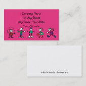 日気に気に子・先生 名刺 (正面/裏面)