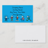 日気に気に子・先生 名刺 (正面/裏面)