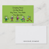 日気に気に子・先生 名刺 (正面/裏面)