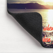 日没およびやる気を起こさせるな引用文 マウスパッド (コーナー)