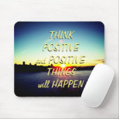 日没およびやる気を起こさせるな引用文 マウスパッド (マウス)