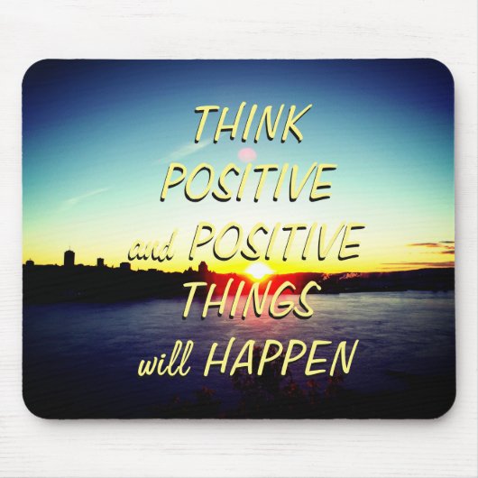 日没およびやる気を起こさせるな引用文 マウスパッド (正面)