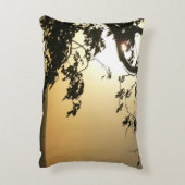 日没から木へII熱帯写真 アクセントクッション (裏面(縦))