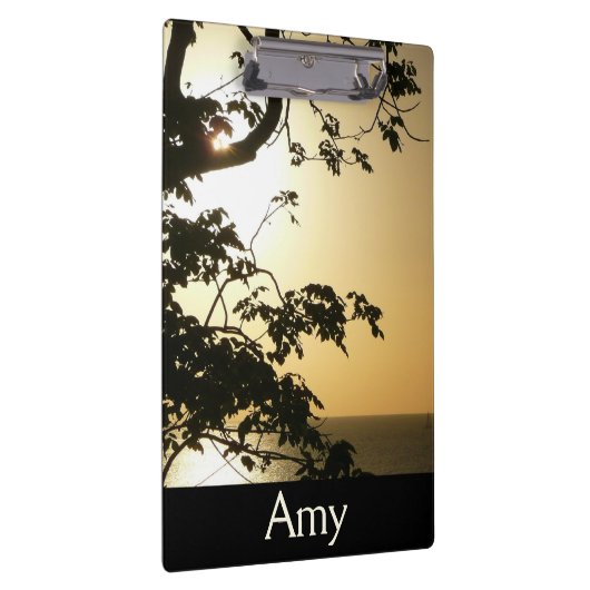 日没から木へII熱帯写真 クリップボード (右)