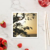 日没から木へII熱帯写真 スタンダードカクテルナプキン (インサイチュ)