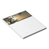 日没から木へII熱帯写真 ノートパッド (アングル)