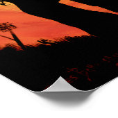 日没が受け入れる ポスター (角)