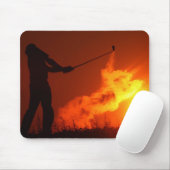 日没でゴルフをすること マウスパッド (マウス)