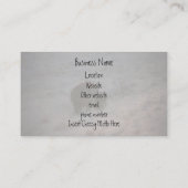 日没で歩いているくま; 昇進 名刺 (裏面)