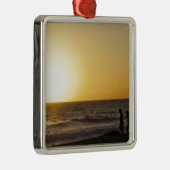 日没で歩くこと メタルオーナメント (右)