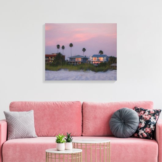 日没で歩く キャンバスプリント (インサイチュ (リビング))