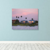 日没で歩く キャンバスプリント (インサイチュ (ウッドフロア))