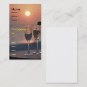 日没で注ぐこと 名刺 (正面/裏面)