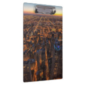 日没で都心のシカゴ クリップボード (右)