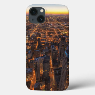 日没で都心のシカゴ iPhone 13ケース