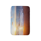 日没とビーチ バスマット (正面縦)