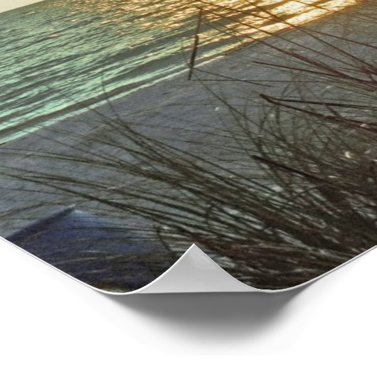 日没と海のオート麦 ポスター (角)