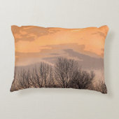 日没と裸木立アクセント枕 アクセントクッション (裏面)