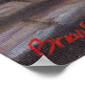 日没と階段 ポスター (角)