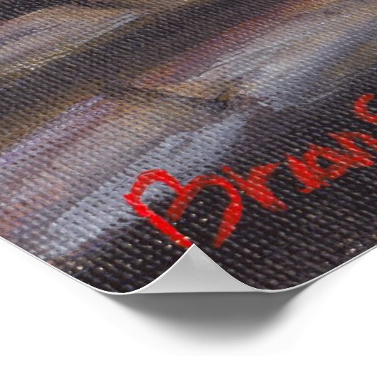 日没と階段 ポスター (角)