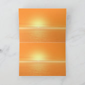 日没にバイク。 カード (内部)