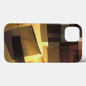 日没に祈りの言葉が旗を掲げ Case-Mate iPhoneケース (裏面 (横))